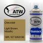 Preview: Chevrolet, Light Brown Metallic, 19R / 67 WA9139: 400ml Sprühdose, von ATW Autoteile West.